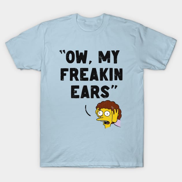 My Freakin Ears (full color) T-Shirt by Zachterrelldraws